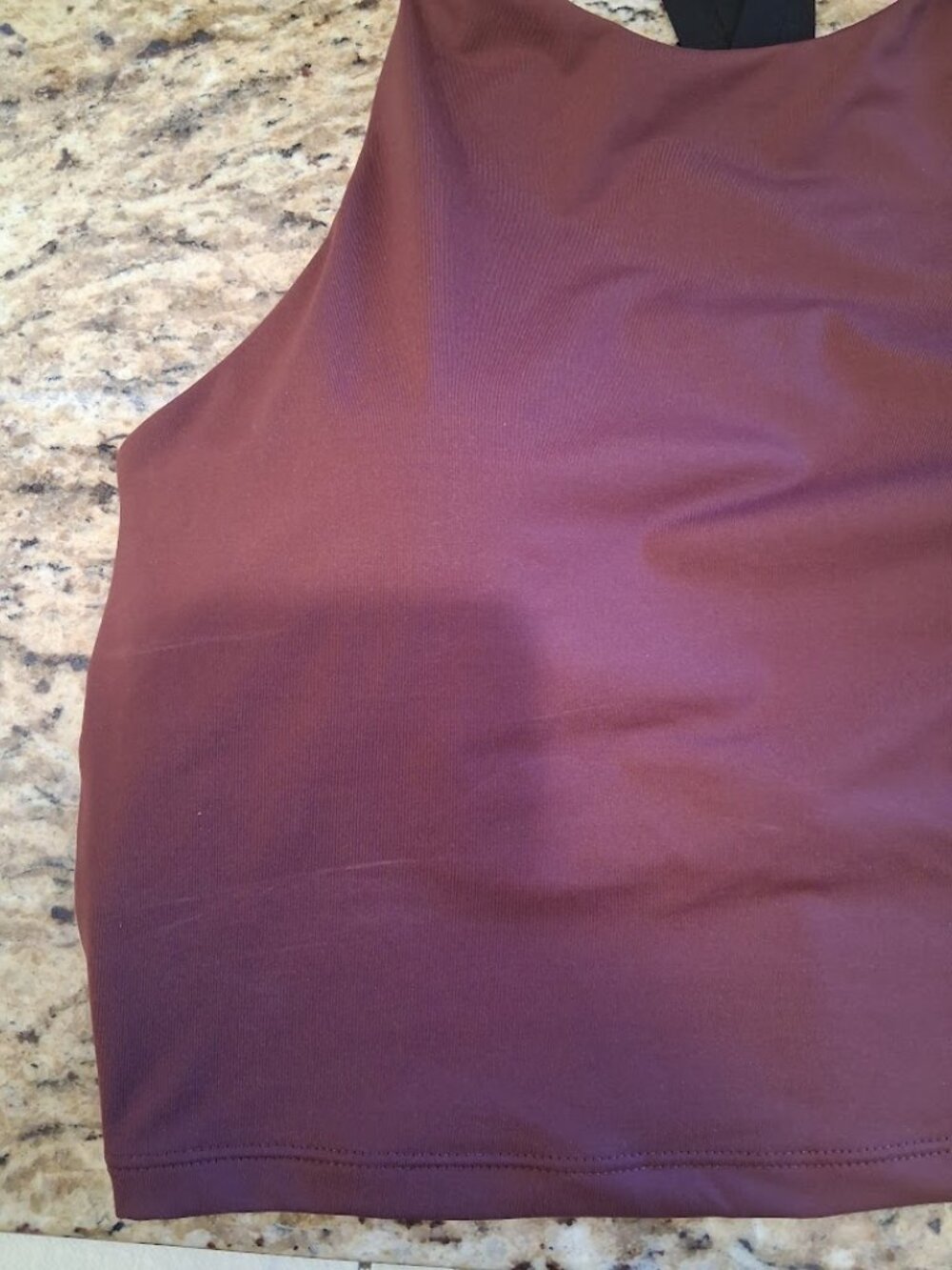 Athleta Palm Conscious Crop Bikini Top A-C Cup - Picture 7 of 7